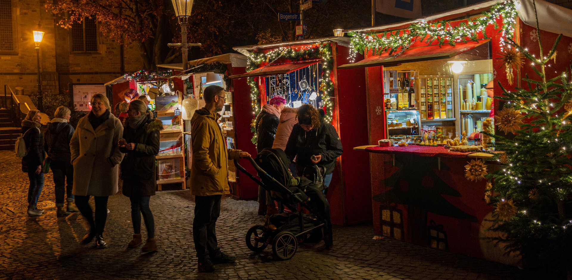 Adventsmarkt in der Mülheimer Altstadt